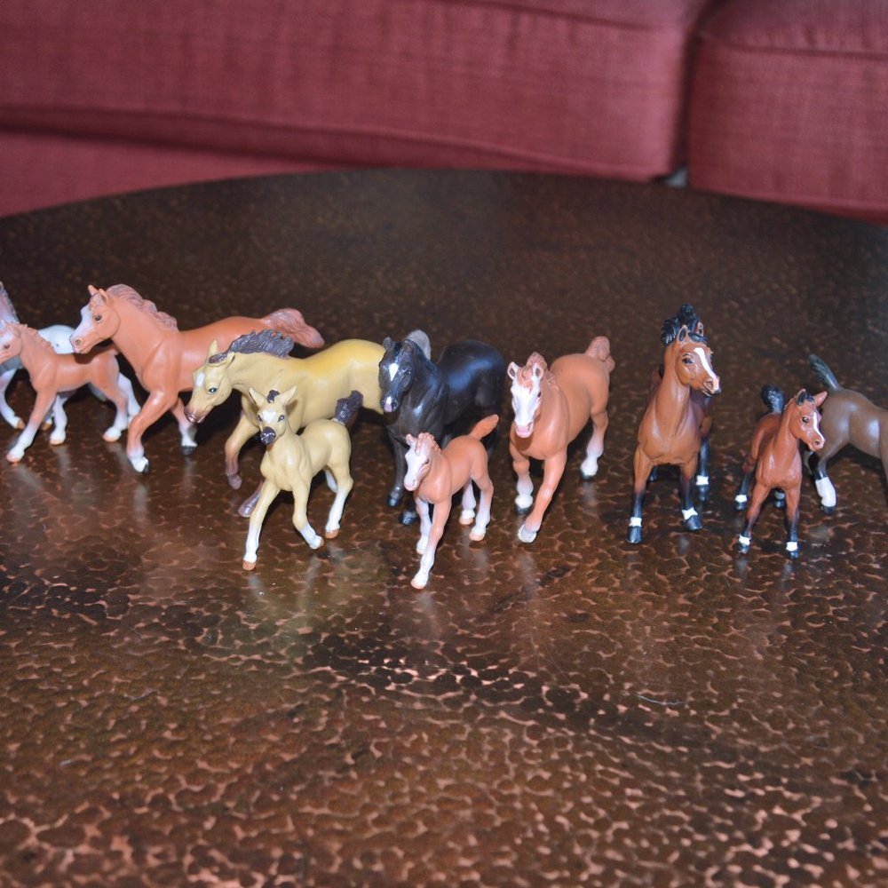Safari Ltd Set of 11 Horse Toy Figurines